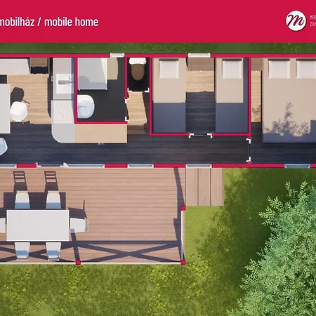 Mirabella Camping Zamárdi Exterior photo